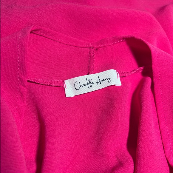 Charolette Avery Split Neck Blouse - Picture 5 of 6